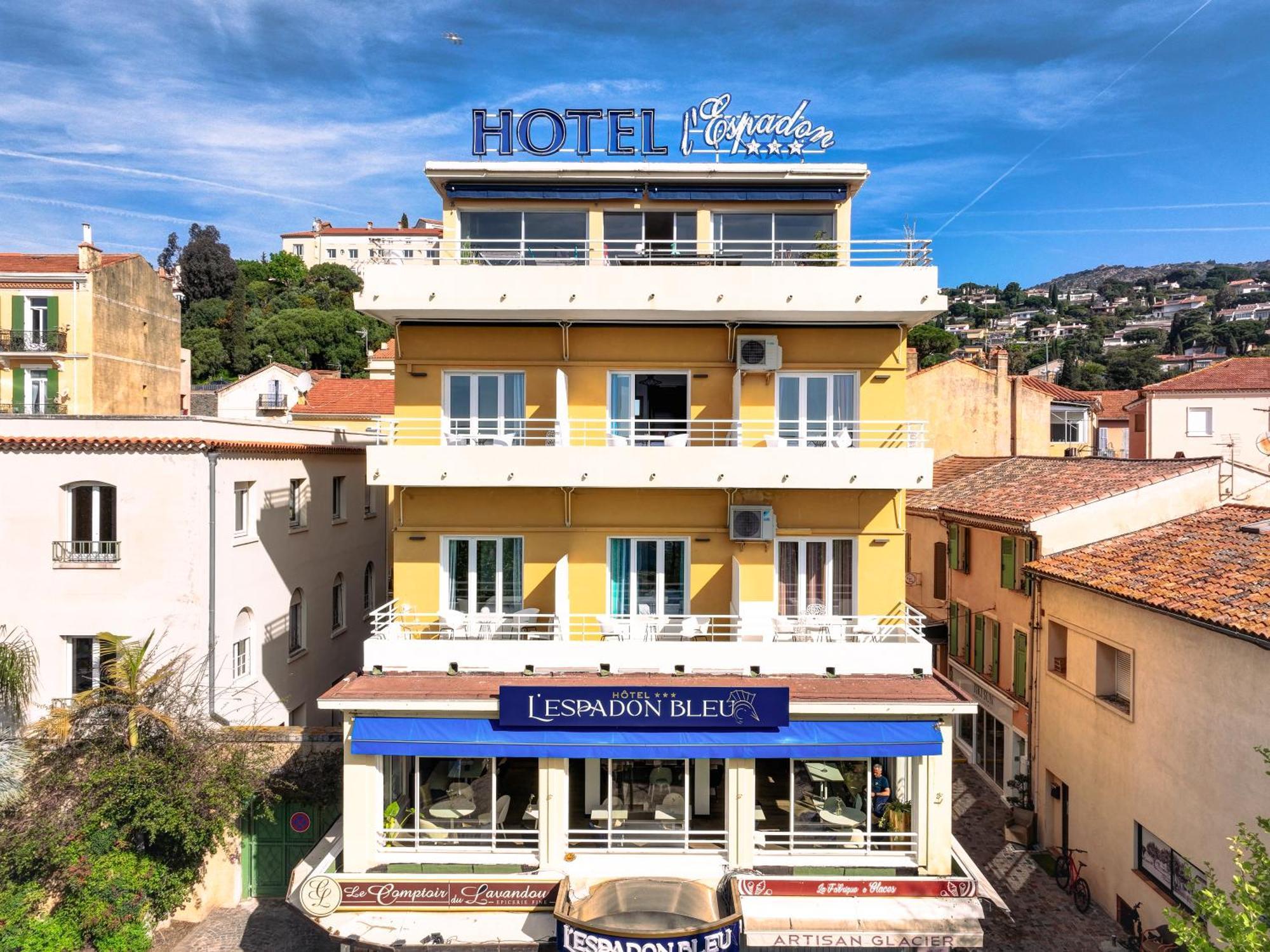 Hotel Espadon Bleu Le Lavandou Exteriér fotografie
